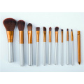 Wisdom 11PCS Professional Cosmetic Makeup Brush Set with Canvas